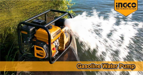 Imagen 8 de 9 de Motobomba De Gasolina Ingco 2 X 2 , 50 Mm 7 Hp 208 Cc