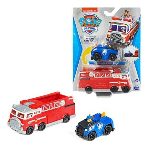 Paw Patrol Vehiculo 2 En 1 Firetruck True M - Sharif Express