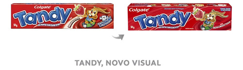 Tandy Pasta De Dentes Sabor Morango 50g Kit C/ 6unid - Gamer