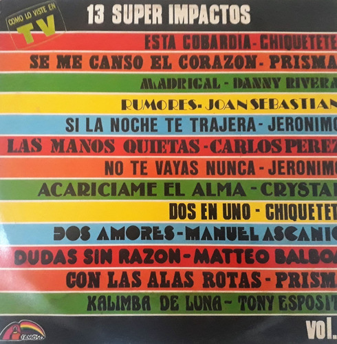 13 Super Impactos Vol. 2 (1985) - Varios Artistas (Usado)