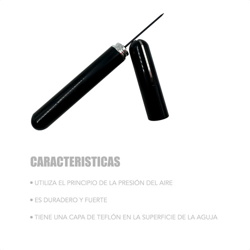 Sacacorchos Aguja Con Cortador Navaja Bombeo Portatil Manual