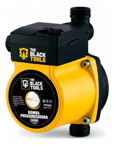 Bomba Pressurizadora De Água 120w Para Aumentar Pressão Da Água Processador 1600l/h Tps120 The Black Tools