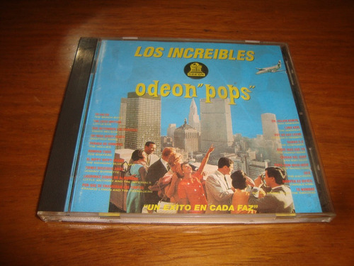 Los Increibles Odeon Pops- Cd The Hollies Shakers Beach Bo 