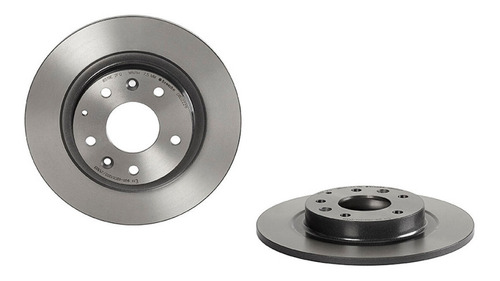 2 Discos Solidos Traseros Mazda Cx-3 L4 2.0l 16-18 Brembo