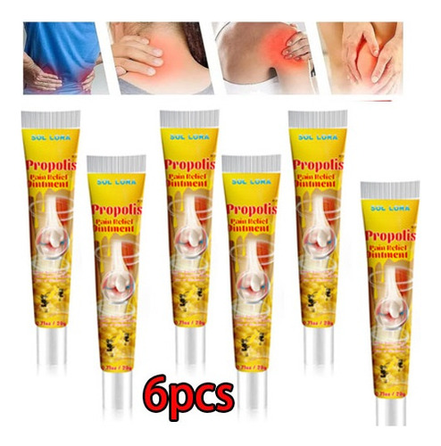 6 Unidades Gel Tratamiento Profesional Veneno De Abeja 20g