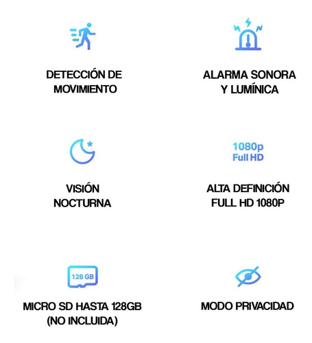 Camara Ip Wi Fi Tp Link Tapo C100 Hd 1080p + Vision Nocturna