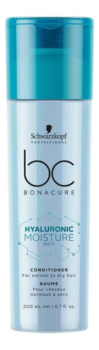 Acondicionador En Crema Bc Moisture Kick - Schwarzkopf 200ml