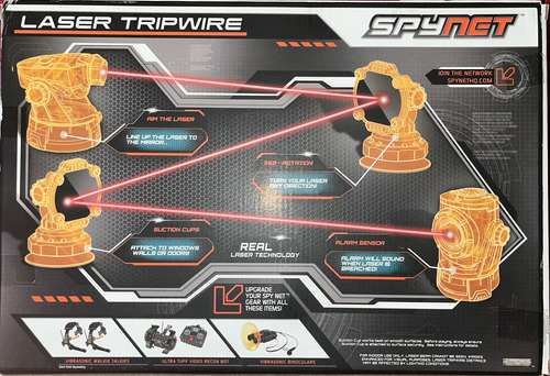 Juego De Espías Con Láser Marca Spynet