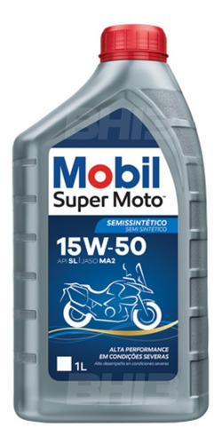 Óleo 15w50 Mobil Super Moto Extreme 4t Mx Semissintético