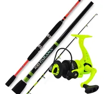 Comprar Set De Pesca Albatros Rio Parana 2.40m + Reel Albatros 3 Rul