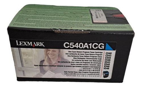 Toner Lexmark C540h1cg C543 C544 C546 X543 X544 X546 Vencido
