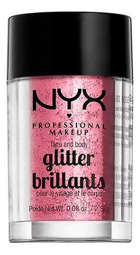 Nyx Glitter Brillants Gli02 Rose