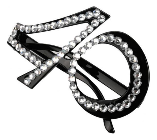 Gafas De Cristal Con Purpurina. Como Se Describe