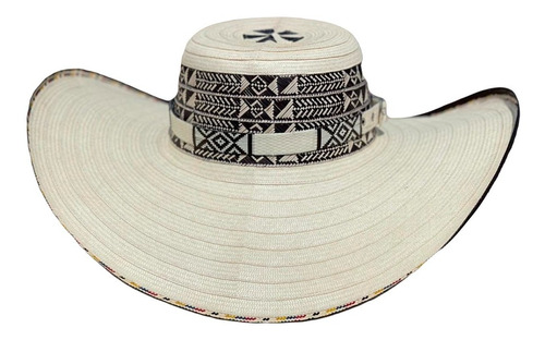 Sombrero 21 Fibras Exclusivo Copa Artesanal A Mano