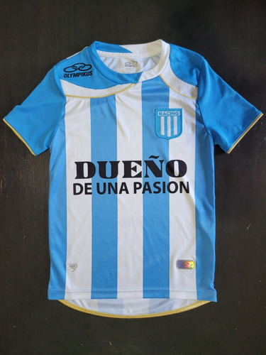 Camiseta Racing Club Niño Talle: 8-10