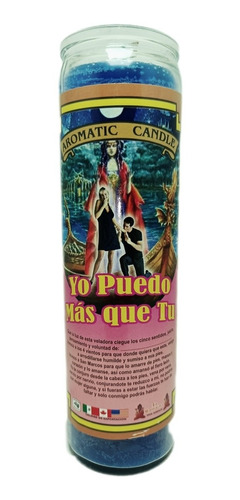 Veladora Yo Puedo Mas Que Tu Esotérica Aromática Disponible