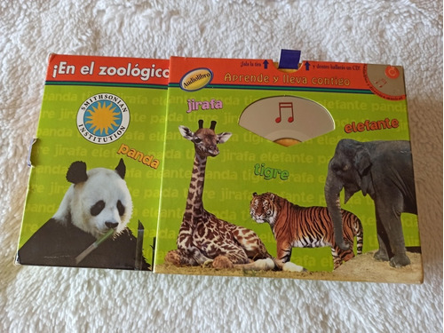 Colección De Libros Con Cd. En El Zoológico. Didáctico 