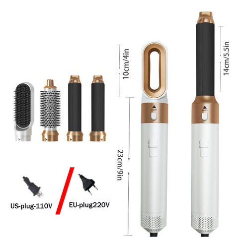 Cepillo Secador De Pelo 5 En 1 Para Peinar El Cabello Femeni