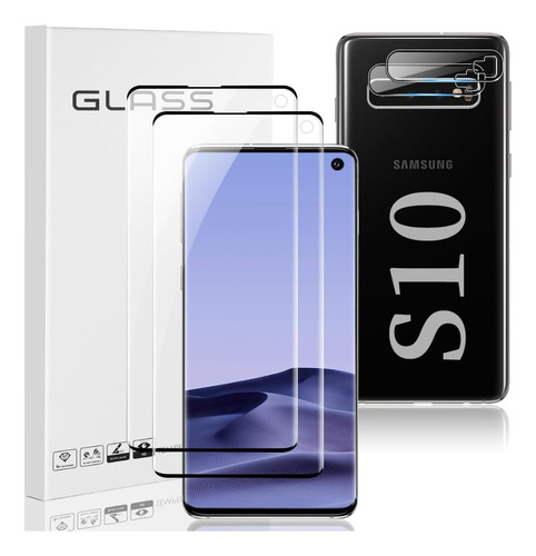 Protector De Pantalla De Vidrio Templado Para Galaxy S10 100