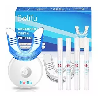 Belifu Teeth Whitening Kit With Led Light, Teeth Whiten Gel