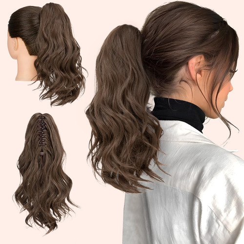 Extensión De Cola De Caballo 14 Con Clip De Garra