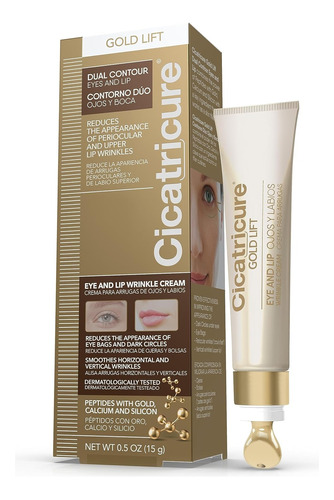 Cicatricure Contorno De Ojos Y Boca Gold Lift Antiarrugas 