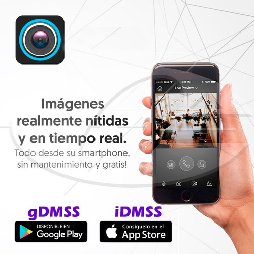 Imagen 2 de 6 de Kit Video Vigilancia 8 Cámaras 1080p Dahua Cctv 2 Tb Baluns