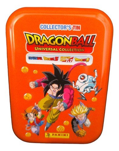 Lata Mini Tin Vacía Dragon Ball Gt Universal Panini 2023