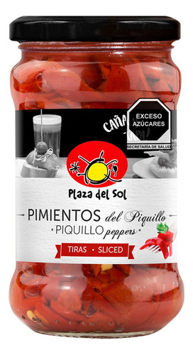 Plaza Del Sol, Pimientos Del Piquillo Tiras, 290 Gramos