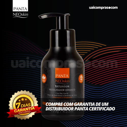 Imagem 10 de 10 de Creme Cicatrizante E Hidratante P/ Tattoo Panta Neoskin 120g
