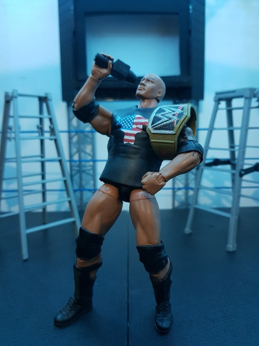 Figura Elite Mattel Wwe The Rock 