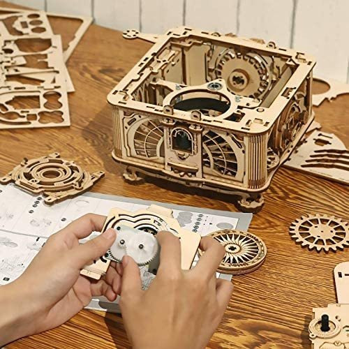 Rowood Rompecabezas De Madera 3d, Kit De Modelo Mecánico Clá