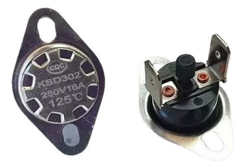 Pack De 2 Termostatos Para Lavadora Secadora Samsung 125ºc