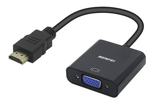 Adaptador Convertidor De Hdmi A Vga Benfei Garantia 90 Dias