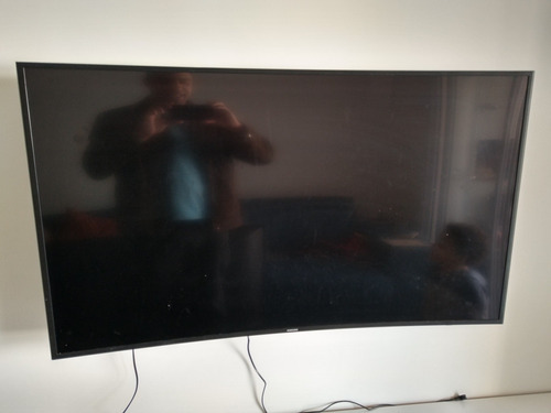 Imagem 1 de 10 de Tv 55 Pol Para Conserto Não Envio Precisa De Reparo