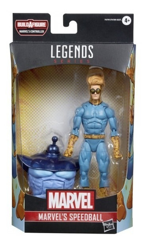 Figura Speedball Marvel Legends Series Baf Controller