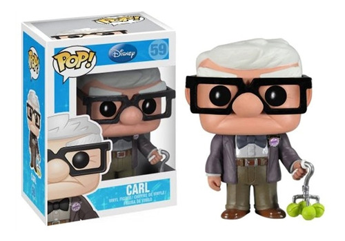 Figura De Acción Funko Pop De Disney Up:carl