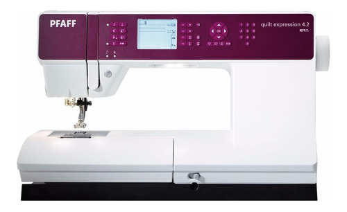 Máquina De Costura Doméstica Pfaff Quilt Expression 4.2 Cor Branco/Violeta 100V/240V