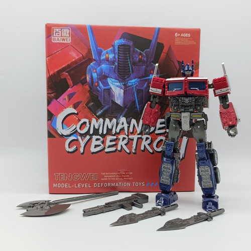 . Transformers 7 Optimus Prime Camiones Deformable Miniatura