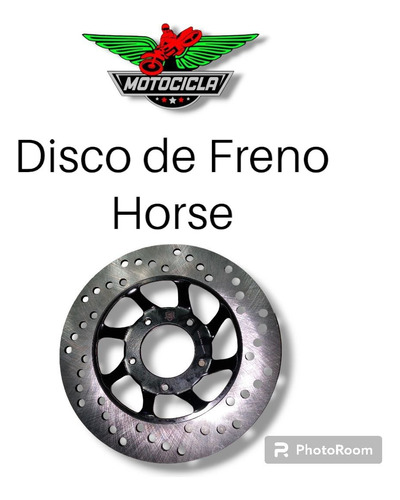 Disco De Freno Moto Horse 