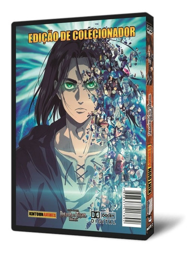 Attack On Titan 4ª Temporada Parte 2 Dublada Em Dvd Hd