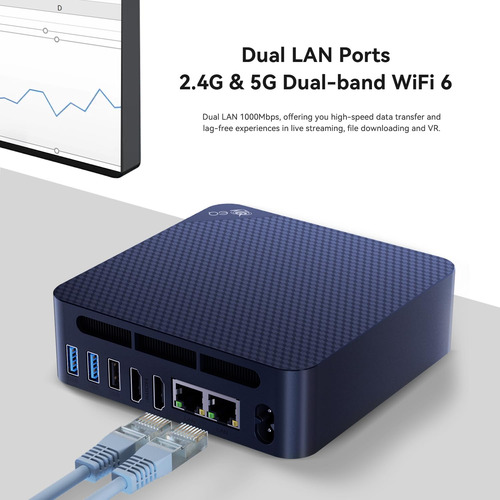 Mini Pc Beelink Eq13 Intel N200 (hasta 3.7ghz), 16gb Ddr4