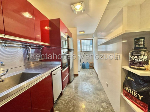 Apartamento Remodelado En Alquiler En Terrazas Del Avila Con Piscina Amoblado 25-19271