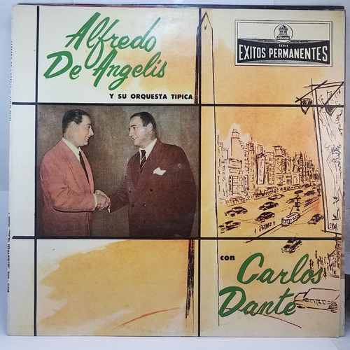 Alfredo De Angelis - Carlos Dante - Tango - Vinilo - Lp