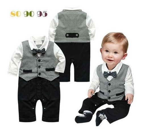 Body Conjunto Infantil Social Colete Bebê Menino Cavalheiro