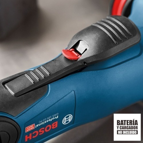 Esmeril Angular Bosch Gws 18v-10pc Inalambrico 18v