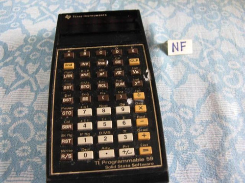 Electromania: Calculadora Texas Instruments Ti 59 Cj8-b0 Ckt