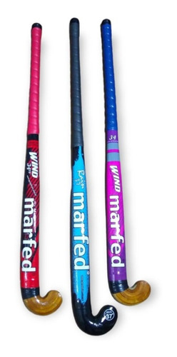 Imagen 3 de 7 de Combo Hockey Palo Madera + Canilleras + Bucal - Estacion Deportes Olivos