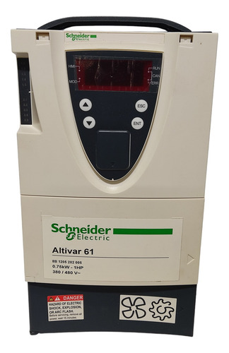 Schneider Inversor Atv61h075n4z 0.75kw 380v