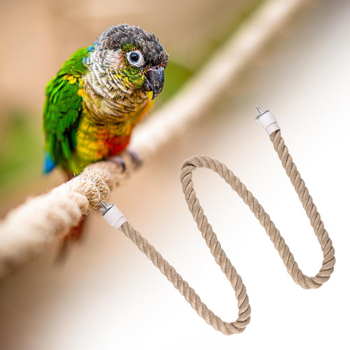 Soporte Para Percha Para Pájaros, Cuerda Para Escalar Loros